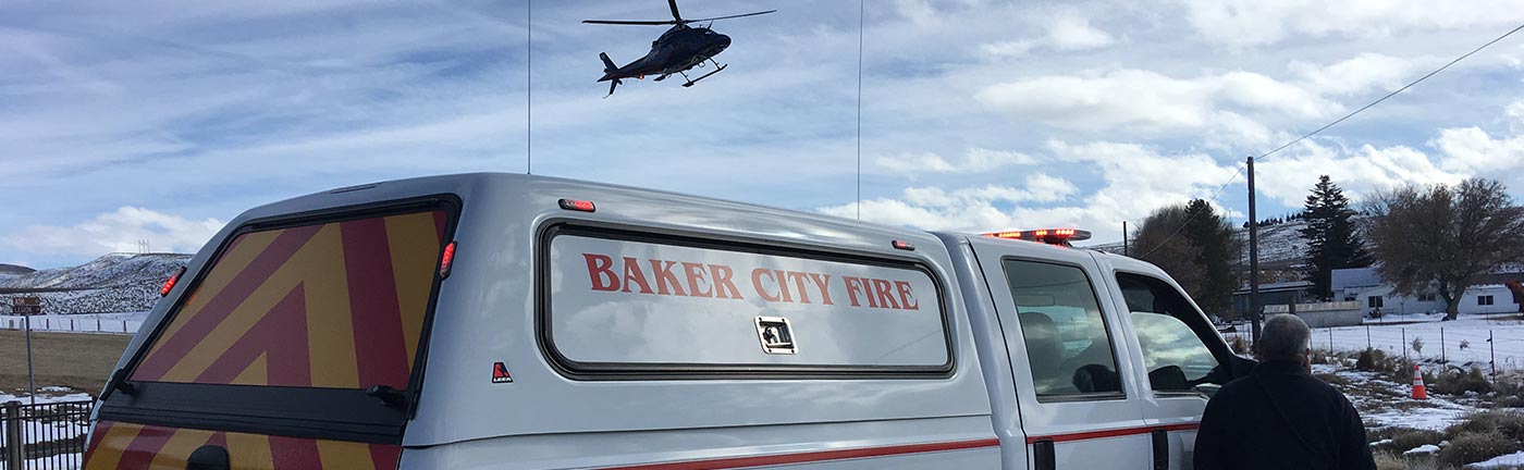 Baker City Fire truck